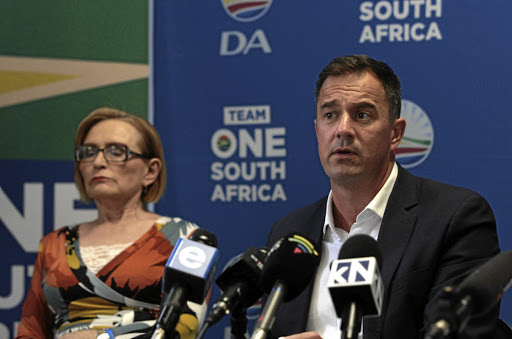 John Steenhuisen is now in seat vacated by Mmusi Maimane.