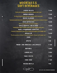 The Beer Cafe menu 1