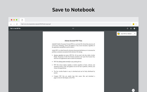 Notebook Web Clipper