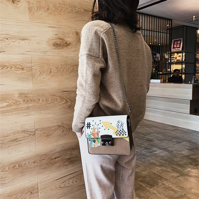 Borsa a tracolla da donna con catena Elegante e pratica per l'uso quotidiano Perfetta per portare con te l'essenziale con stile Leggera e versatile