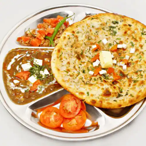 Aloo Naan Thali