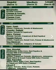 Dominiek Pizza menu 3