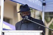 Police minister Bheki Cele 