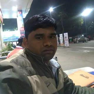 Raj Kumar at Indian Oil Petrol Pump, Sector 12,  photos