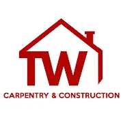 T W Carpentry And Construction Logo