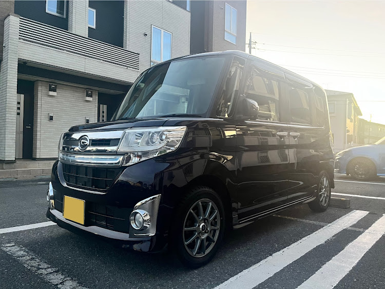 タントカスタムの洗車・タイヤワックスに関するカスタム事例の投稿画像1枚目