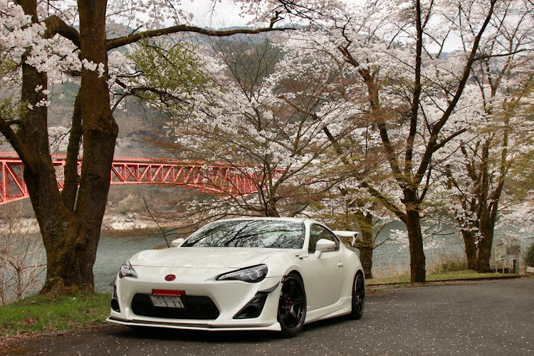 86のチーム赤城・ハチビー愛好会・トレッドウェア・桜・はなももに関するカスタム事例の投稿画像2枚目