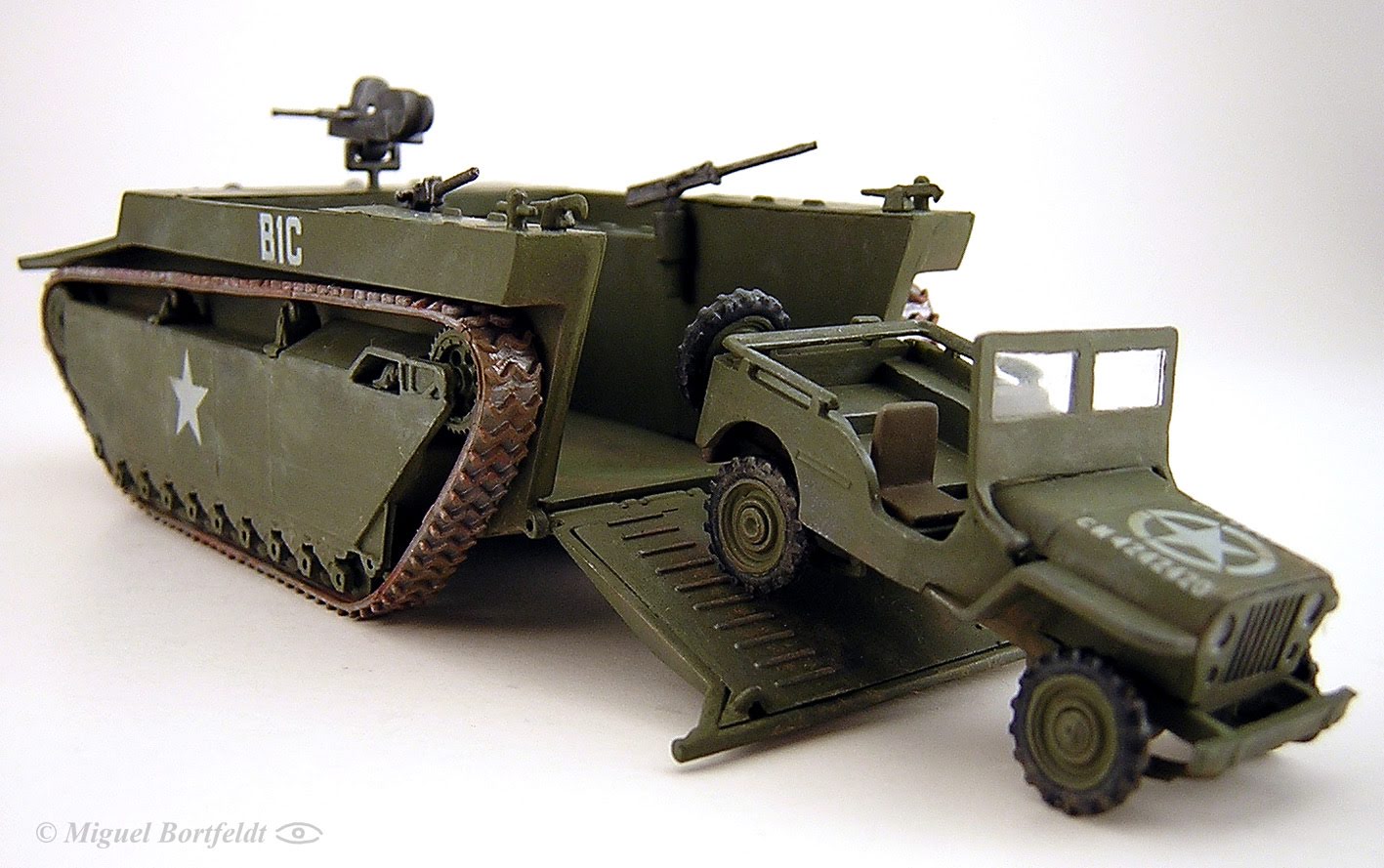 løber tør svag Måge LTV 4 Buffalo & Willys Jeep - 1:72 Airfix - Ready for Inspection - Armour -  Britmodeller.com