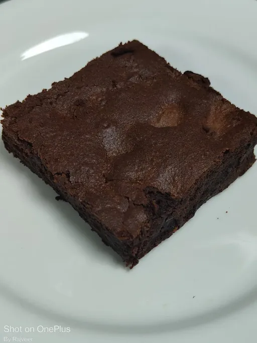 Eggless Dense Brownie