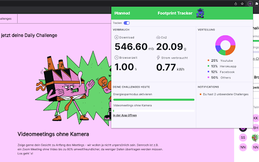 Planted Footprint Tracker