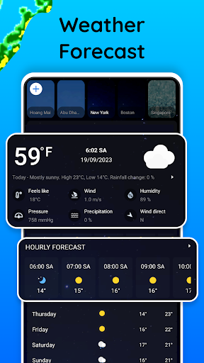 Screenshot Weather Radar & Weather Live