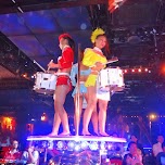 Japanese girls & drums at the Robot Restaurant in Kabukicho in Kabukicho, Japan 