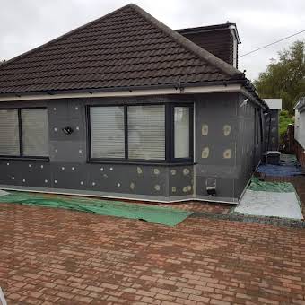 K-Rend acrylic , silicone rendering and external insulation EWI   album cover