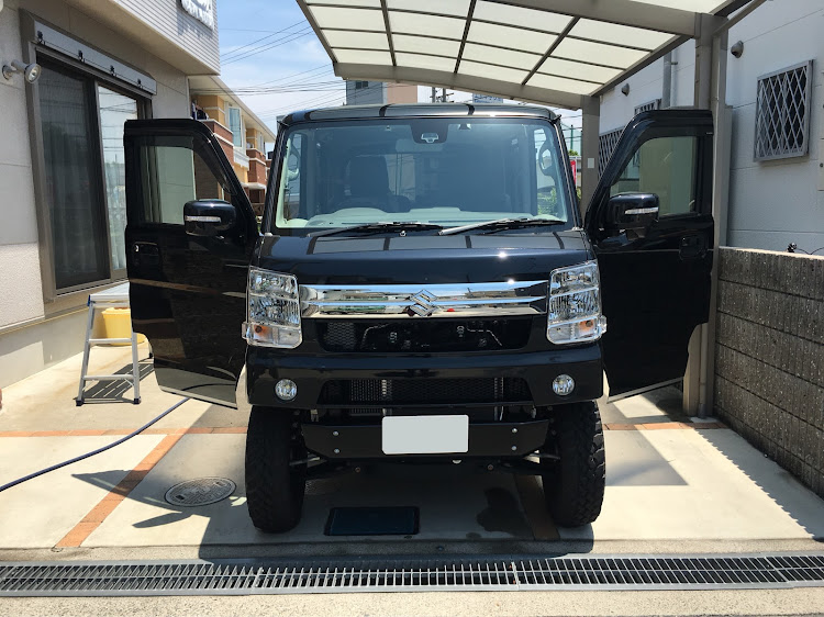 エブリイワゴンの洗車・嫁さん号・プラスライン・コンプリートに関するカスタム事例の投稿画像1枚目