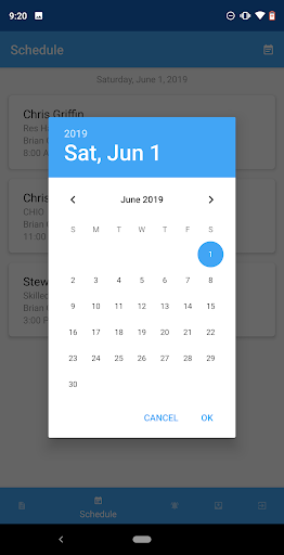 Screenshot InCare Mobile