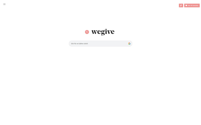 Wegive