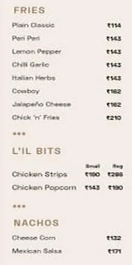 Sardar-Ji-Bakhsh Coffee & Co. menu 1