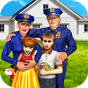 Virtual Family Life Adventure: Police Games 2018 1.1 Icon