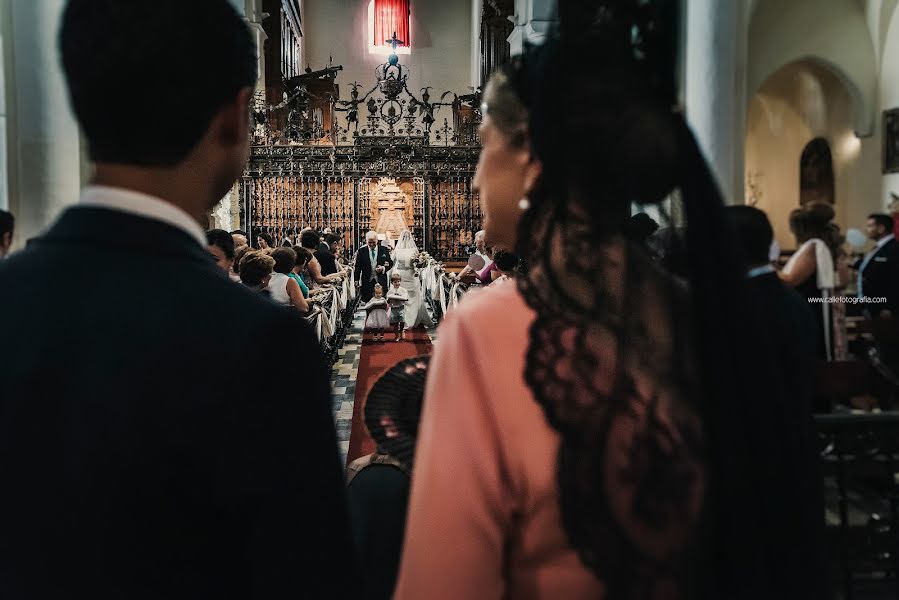 Fotógrafo de casamento Antonio Calle (callefotografia). Foto de 3 de outubro 2017