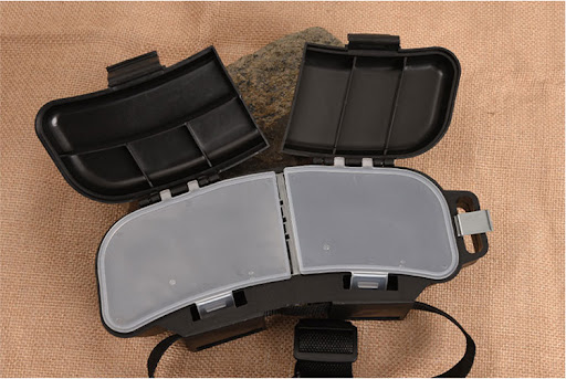 Title 7, Waist-Mounted Fishing Gear Gadget Bait Box, Sup...