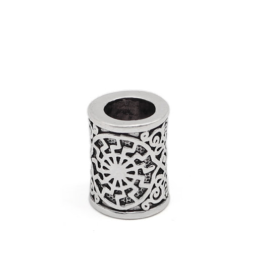 Title 1, Nordic Viking Runes Retro Pattern Carved Beads ...