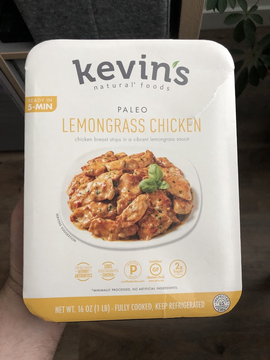 Paleo Lemongrass Chicken