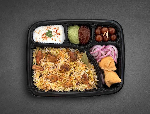 Chef's Special Chicken Biryani Thali