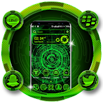 Cover Image of Download Technology Green Theme 1.1 APK