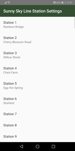 Screenshot Train Journey