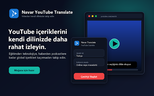 Navar YouTube Translate screenshot 1