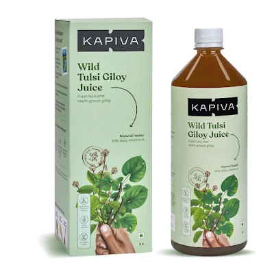 Kapiva Ayurveda Tulsi Giloy Juice - 1 l