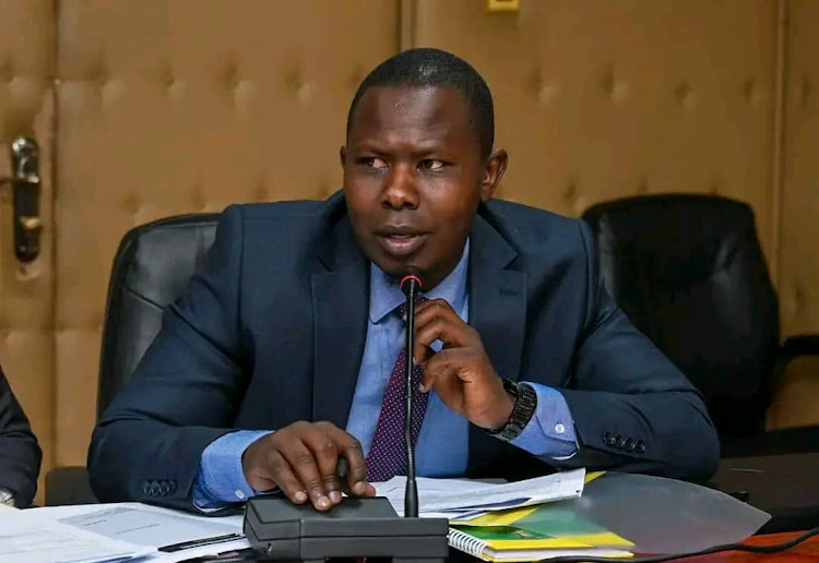 Chepalungu MP Victor Koech.