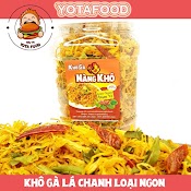 Hộp 500 Gram Khô Gà Lá Chanh Loại Ngon Đạt Chuẩn Atvstp ( Giòn Ngon – Đậm Vị ) | Đồ Ăn Vặt Yotafood