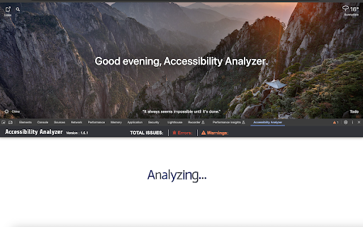 Accessibility Analyzer