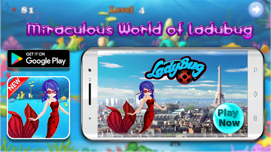 Ladybug Mermaid Miracleus 1.0 APK + Mod (المال غير محدود / لا اعلانات) إلى عن على ذكري المظهر