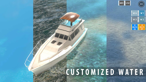 Screenshot Jet Boat Sim Cruise Ship Drive