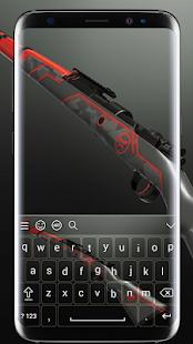 Cool Skins Guns Battlegrounds Keyboard Theme(圖2)-速報App