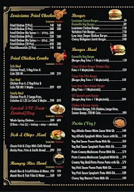 Sfcx- Southern Fried Chicken Xtra menu 1