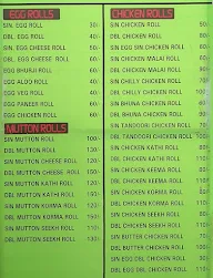 The Kathi Rolls Adda menu 4