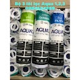 Bộ 3 Quả Lõi Lọc Nước 1 - 2 - 3 Aqua / Lõi Lọc Nước Aqua