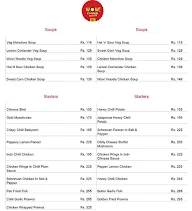 Wow! China By Wow! Momo menu 1