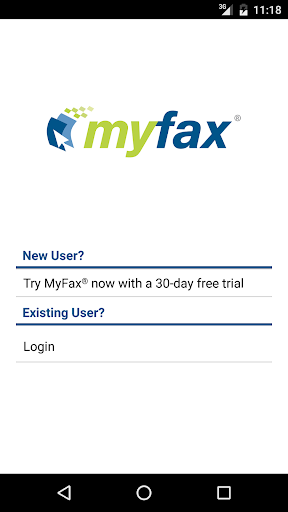 MyFax App—Receive Send a Fax