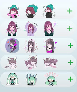 Cute Anime Stickers For WhatsApp(圖2)-速報App