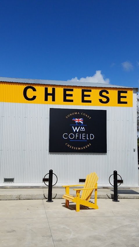 Wm. Cofield Cheesemakers, part of the Artisan Cheese Festival tour visiting the Barlow in Sebastopol downtown in the North Bay area, California