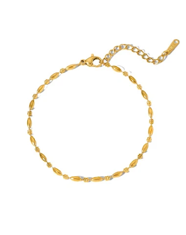 Fashionable Simple Ladies Oval Bead - 0