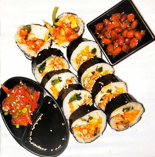 Stir Fried Chicken Kimbap