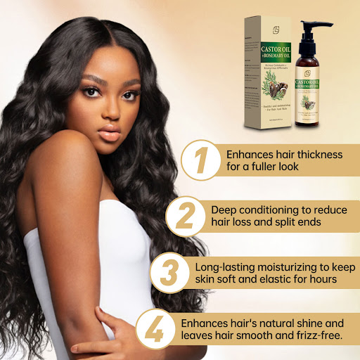 Title 4, Hair & Body Oil 60ml Deep Hydration for Dry & D...