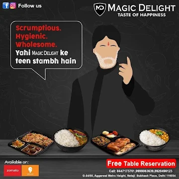 Magic Delight-Taste Of Happiness menu 