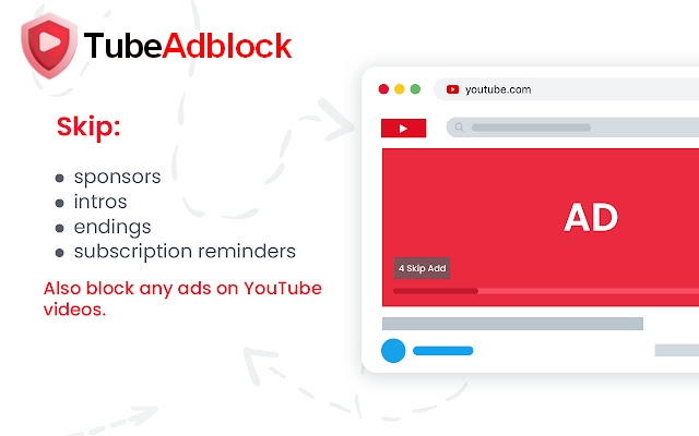 TubeAdblock - Adblocker for Youtube™ Preview image 4