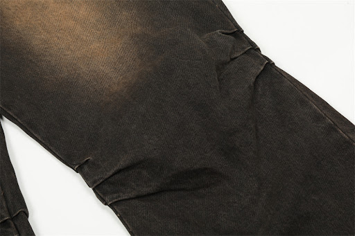 Title 11, Mens Waste Soil Washed and Worn Denim Trousers...